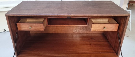 Mid Century Secretaire – Vitrinekasten, Wood (photo 6 of 18)