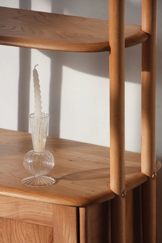 Image 1 of Bibliothèque / Séparateur de pièce Vintage - Modèle Windsor / Girafe - Ercol