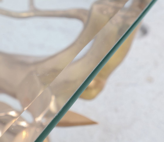 Image 1 of Tavolino da caffè Willy Daro Bonsai in ottone, anni &#39;70