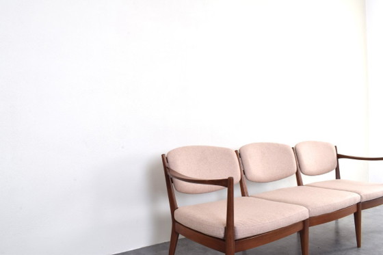 Norwegian Teak Sofa by Fredrik A. Kayser & Adolf Relling for Arnestad Bruk, 1950s – 3-5 seaters, Wood, Wool (photo 11 of 19)