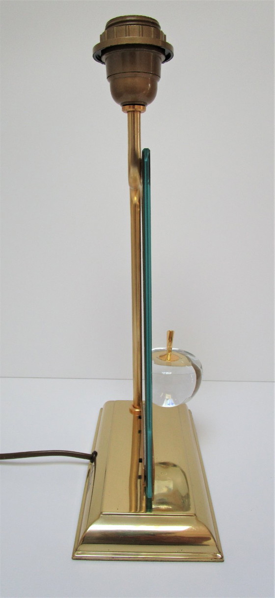 Image 1 of lampe verre "pomme" le dauphin