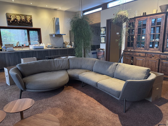 Image 1 of Fantastic Leolux seating group with epoxy legs