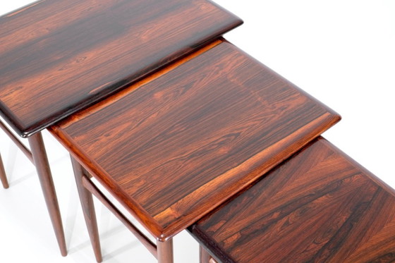 Tavolini disegnati da Kai Kristiansen per Skovmand & Andersen, Danimarca, anni '60. – Vetrine, Wood, Vintage (photo 8 of 19)