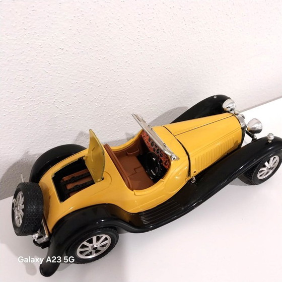 Image 1 of Modello pressofuso d'epoca da regalo di Natale: Bugatti Type 55 (1932) | Pezzo da collezione