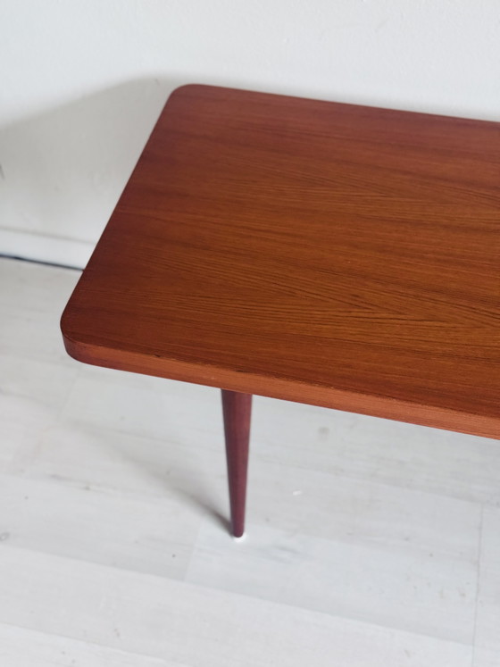 Vintage Teak Coffee Table 1960s – Wood (photo 9 of 9)
