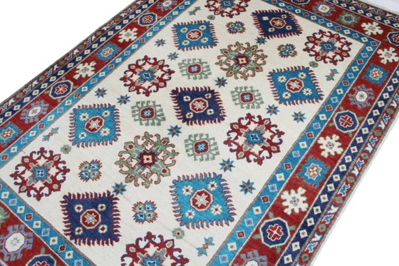 Image 1 of Origineel handgeknoopt Ziegler Kazak tapijt, 210 x 143 cm. Nieuw en in uitstekende staat.