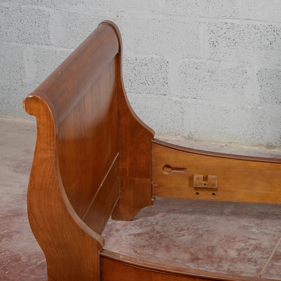 Letto a slitta vintage autoportante – Letti da giorno, Legno, Mid Century Modern (photo 9 of 9)