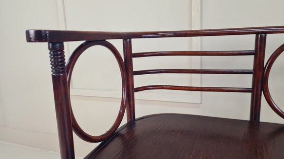 Image 1 of Fledermaus" Sofa
A rare version of the so called "Fledermaus" model sofa by Josef Hoffmann for by Mundus AG. 
