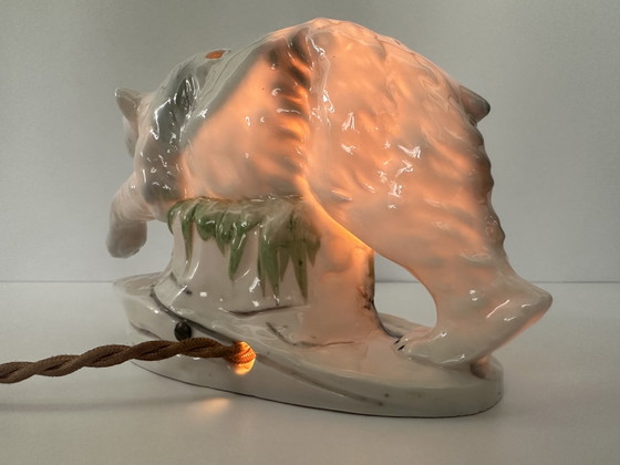 Image 1 of Lampada Art Déco (profumo) - orso polare
