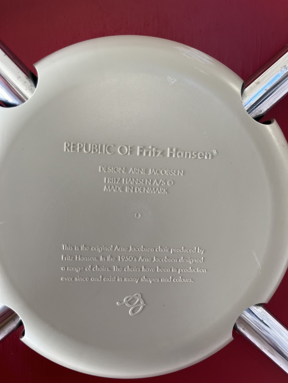 Image 1 of 4 sgabelli da bar Fritz Hansen Serie 7