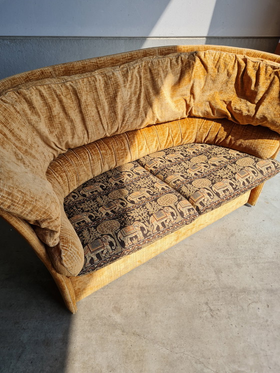 Image 1 of Rara Poltrona Vintage – Lev&amp;Lev Italia – Modello Ventaglio (anni '80)