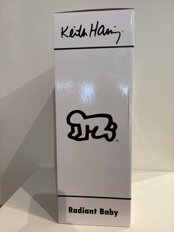 Image 1 of Keith Haring Radiant Baby (Polystone-Statue) Limitierte Auflage!