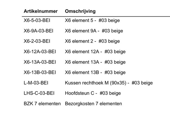 Image 1 of Modular sofa from 4x6 SOFA Amsterdam as good as new