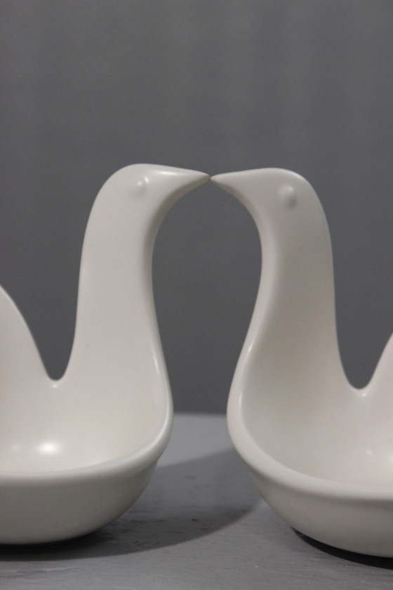 Image 1 of 2 Ceramic photophores dove of peace Jonathan Adler design for Partylite