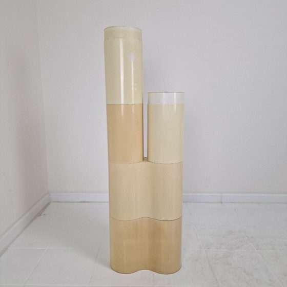 Image 1 of Pierluigi Spadolini für Kartell – Fiocco Composable Podest/Pflanzenständer, 1970er Jahre