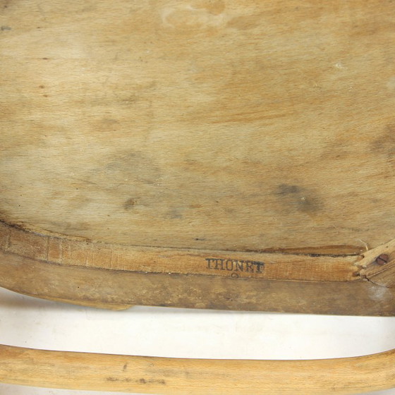 Image 1 of Vintage bistrostolen van gebogen hout van Thonet, jaren 1920