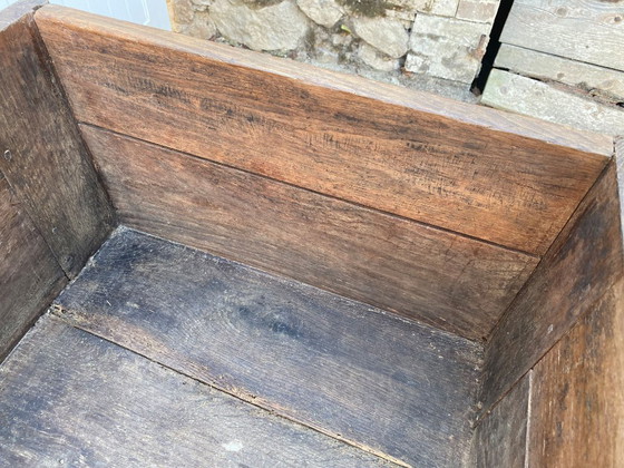 Image 1 of Alte Maie aus massiver Eiche 19. XIX.