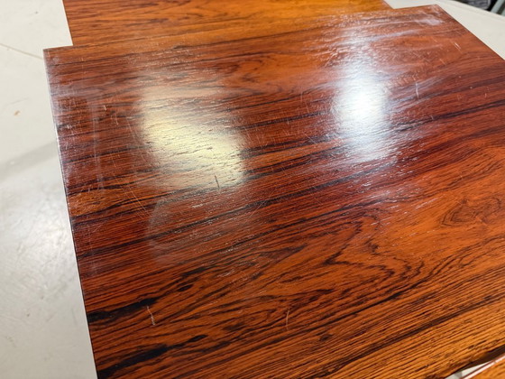 Image 1 of Wilhelm Renz Beistelltische aus Palisanderholz, 1960er Jahre