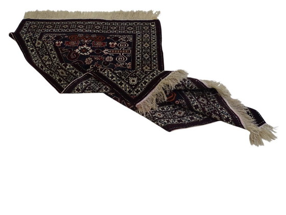Image 1 of Seltene afghanische Decke – 210 x 140 cm – 100 % Wolle – handgeknüpft