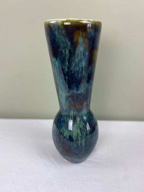 50s enamelled vase – Porcelain, Art Deco (photo 8 of 9)