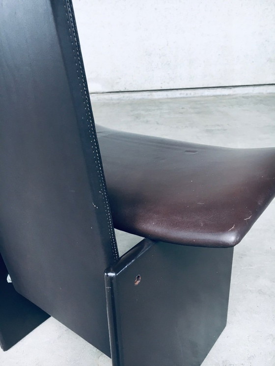 Image 1 of Postmodern Design RENNIE Dining Chair set by Kazuhide Takahama for Simon Gavina, Italy 1980's