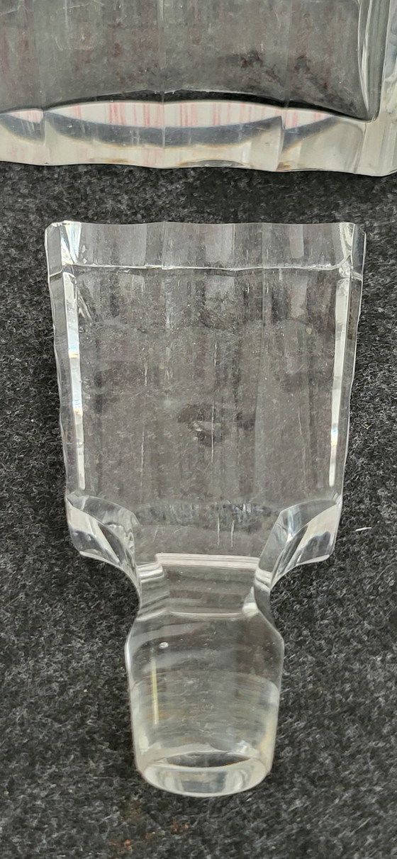 Image 1 of Carafe avec support en argent