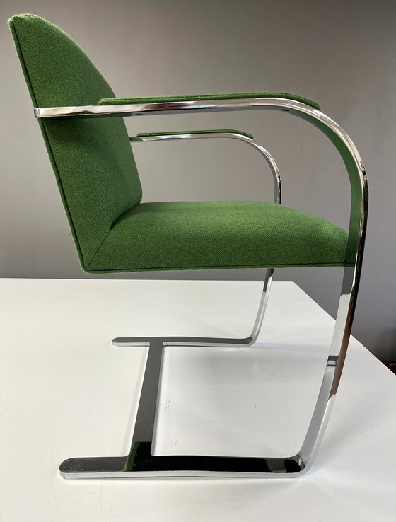 Image 1 of 3X Brno Chairs By Mies Van Der Rohe Fully Restored