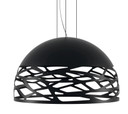 Kelly Dome pendant lights (2 pieces) - Medium 60cm - Matte Black