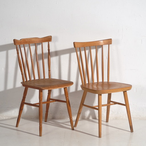 Chaises Thonet vintage (c.1950). Lot de deux pièces #5