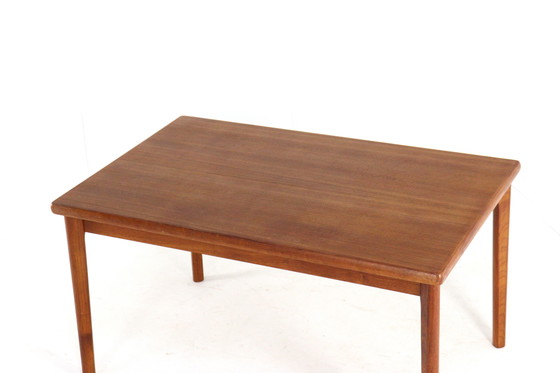 Image 1 of Henning Kjearnulf Vejle rectangular extendable dining table XL vintage