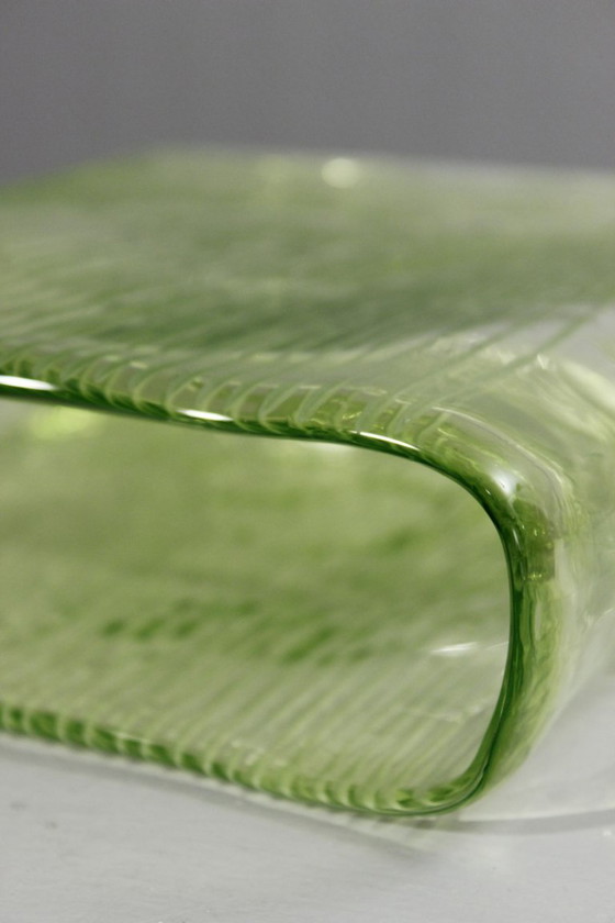 Image 1 of Glass vase with engraved decoration, Orrefors Ingeborg Lundin, Sweden, 20th century