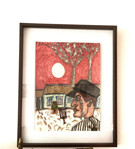 Image 1 of Peinture de Moszkowicz : Baron samedi 