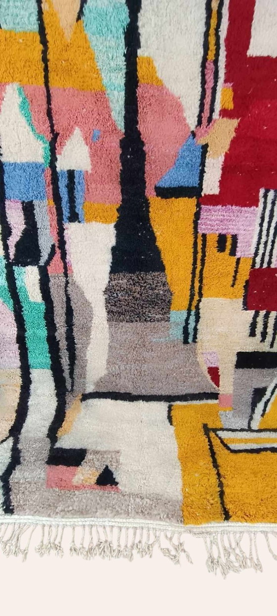 Image 1 of Berber carpet rug new wool moroccan Carpet - 274 x 150 cm 300 x 200 m Type B21.3