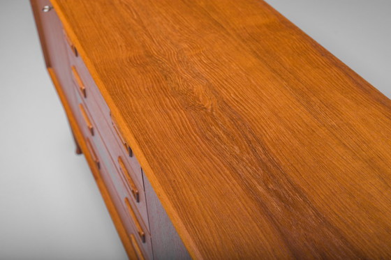 Image 1 of Credenza danese in teak di Gunnar Nielsen per Tibergaard, 1960