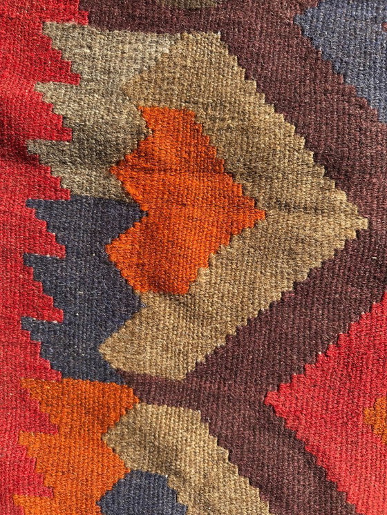 Image 1 of Multicolored handmade kilim rug. Türkiye, 1970s