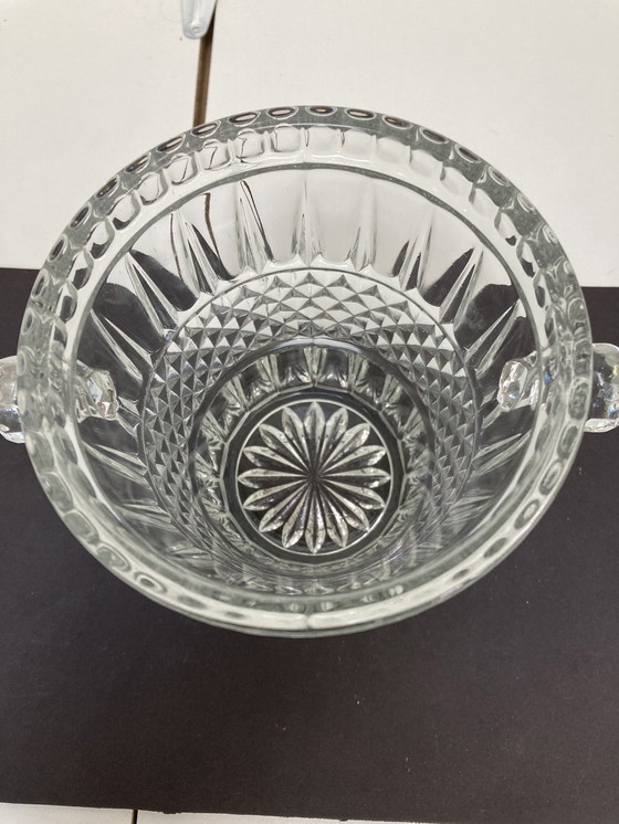 Image 1 of Vintage kristallen ijsemmer uit de jaren 70