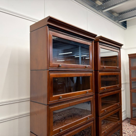 Set di Librerie classiche Art Déco Globe Wernicke – Vetro, Metallo (photo 5 of 12)