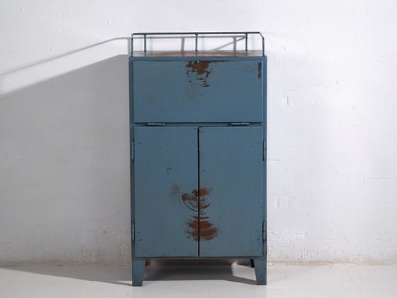 Armadietto da officina vintage in metallo (c.1950) #2 – Iron, Industrieel (photo 31 of 40)