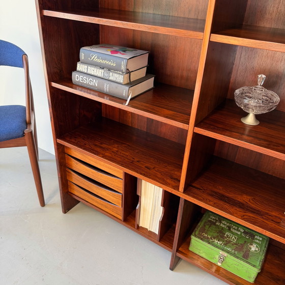 Bibliothèque vintage, danoise, palissandre – Bois (photo 5 of 9)
