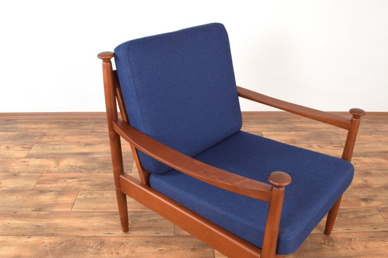 Image 1 of Fauteuil lounge danois du milieu du XXe siècle, années 1960.