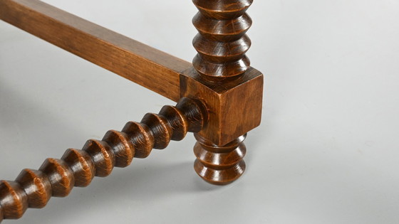 Image 1 of Coppia di poltrone francesi a cavatappi, Francia, anni '40