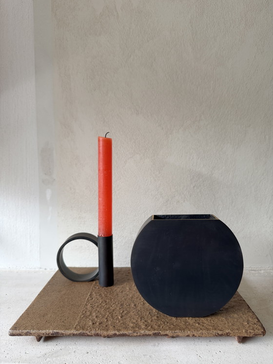 Menu | Moon Vase – Metal, Brass (photo 10 of 10)