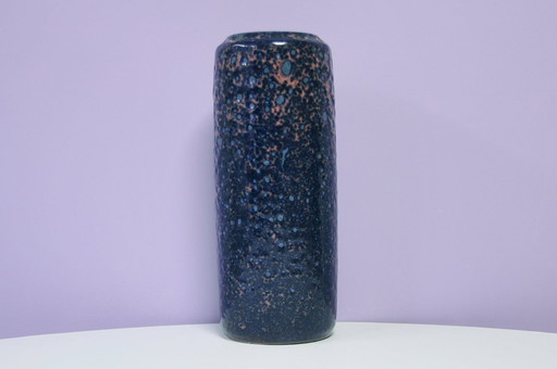 blue blended West Germany vase