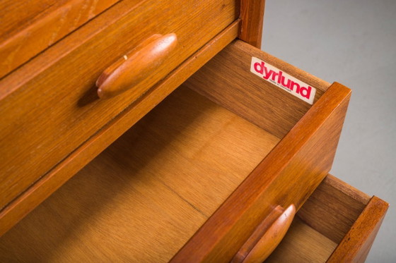 Image 1 of Mid-Century Modern Teak Secretary from Dyrlund, Denmark, 1960s