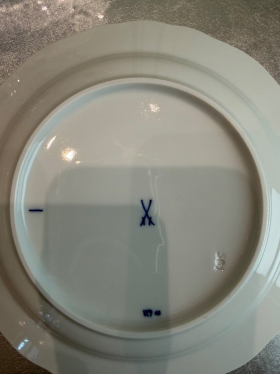 Service de bols 3 pièces, motif oignon original de Meissen – 1er choix – Vaisselle, Porcelain (photo 7 of 10)