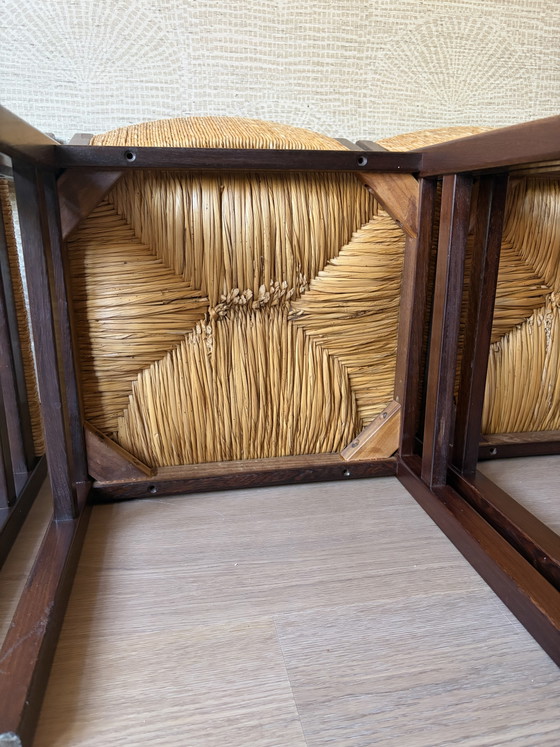 Image 1 of 4x Cees Braakman Pastoe stoelen 