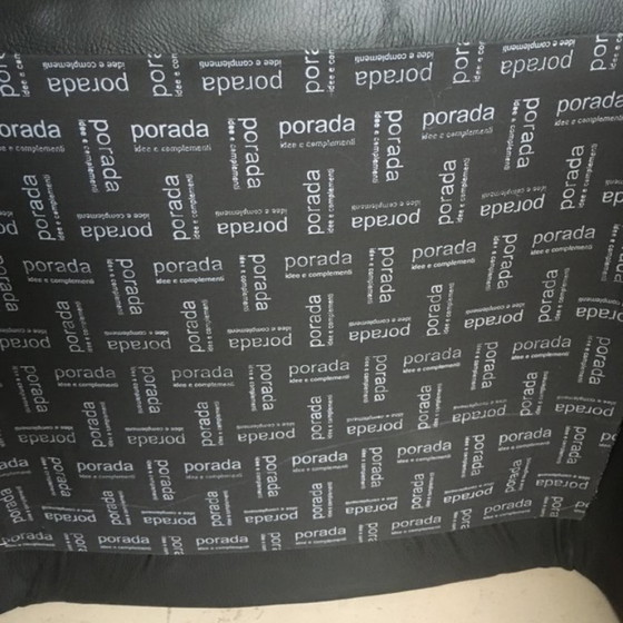 Image 1 of 8 x Porada Lederdesignstühle