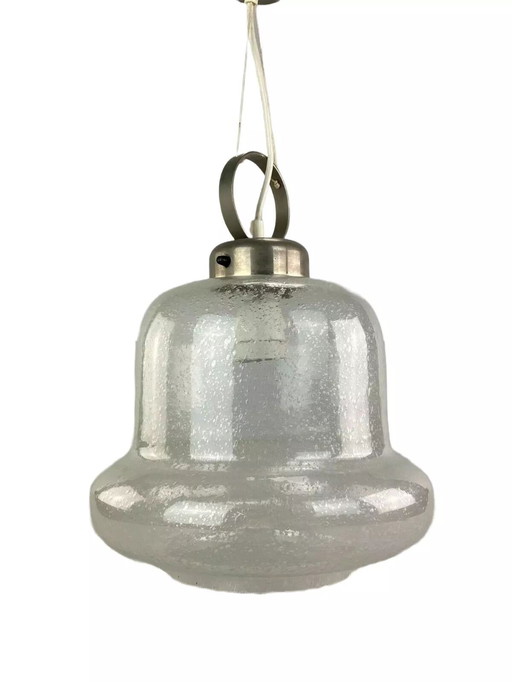 60s 70s lamp lamp hanging lamp glass ceiling lamp space age design 60s