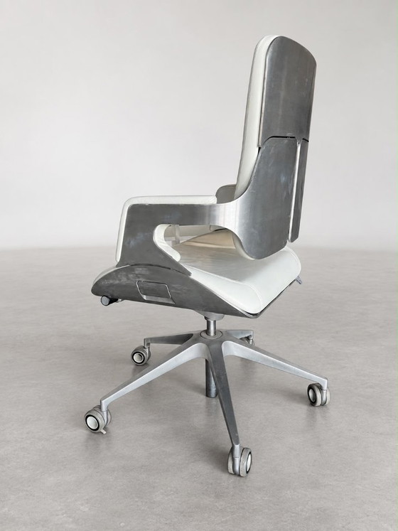 Silla de oficina Interstuhl Silver 262S – Sillas giratorias, Metal, Cuero (photo 4 of 5)