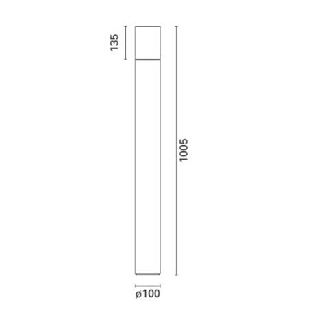 2x iGuzzini iPoint E049 Lampada da esterno